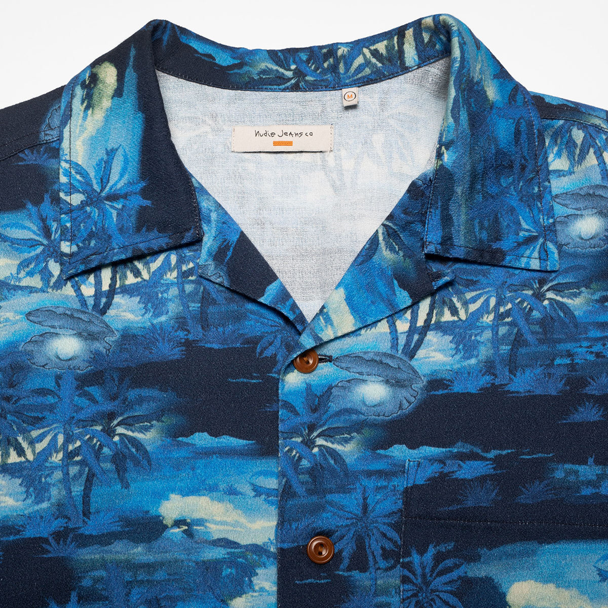 Arvid Pearls Hawaii Shirt - Blueberry