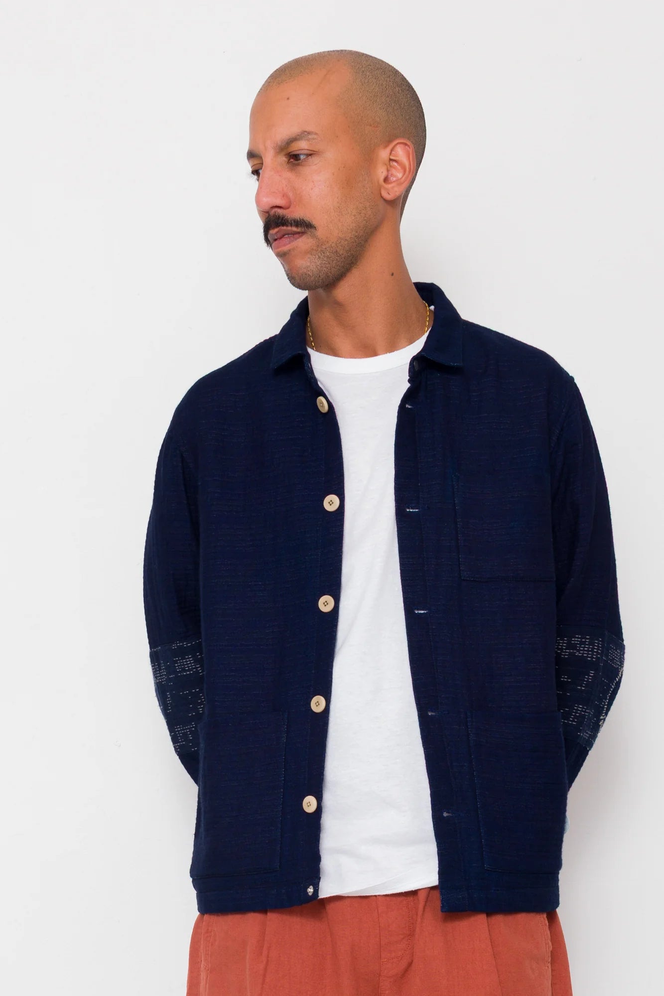 Assembly Jacket - Indigo Texture