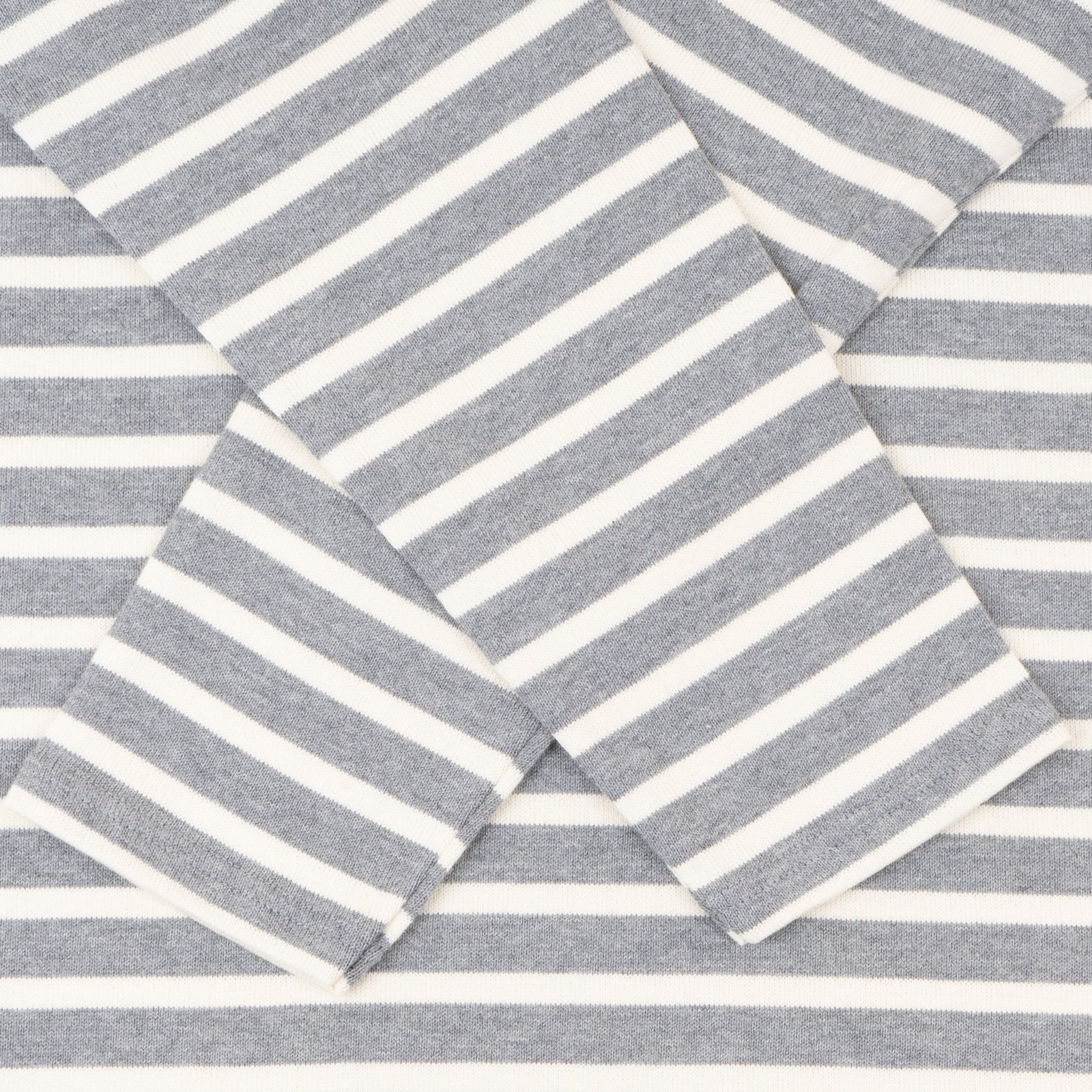 Breton LS Heavyweight T-Shirt - Misty Grey/Nature