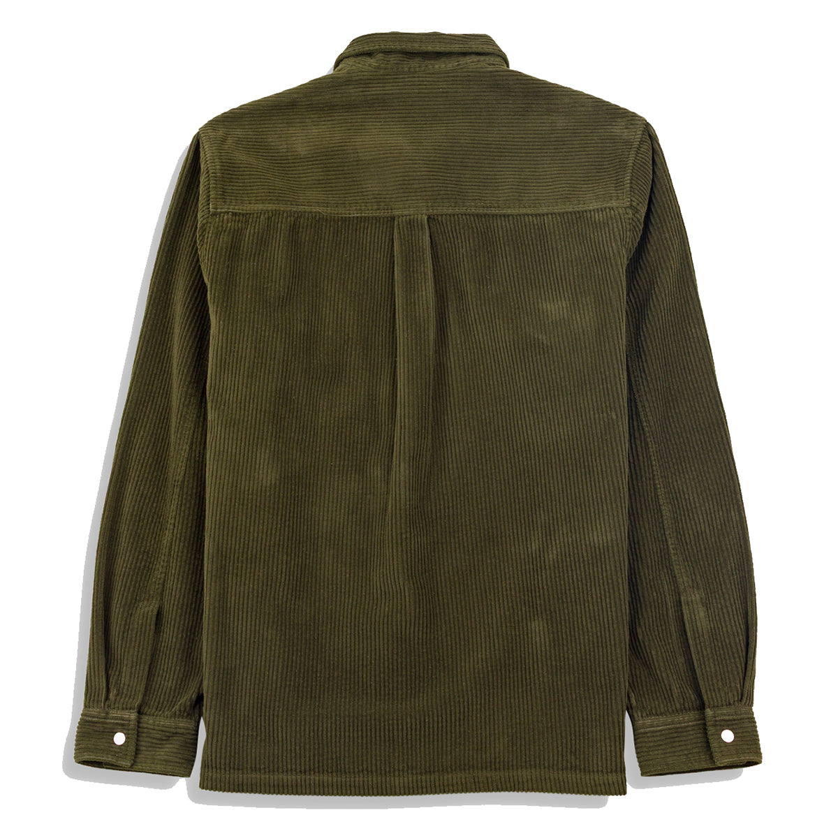 Patch Overshirt - Olive Chunky Cord
