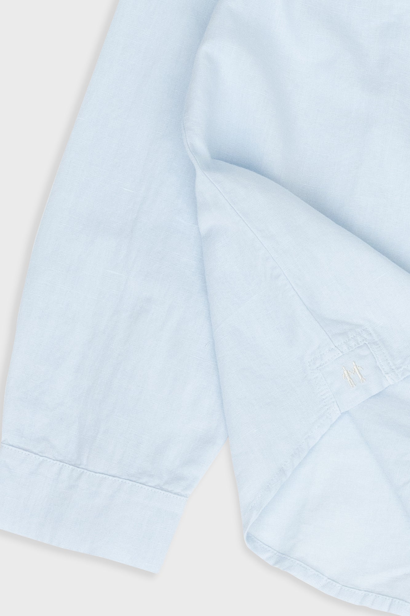Contrast Pocket Shirt - Soft Blue