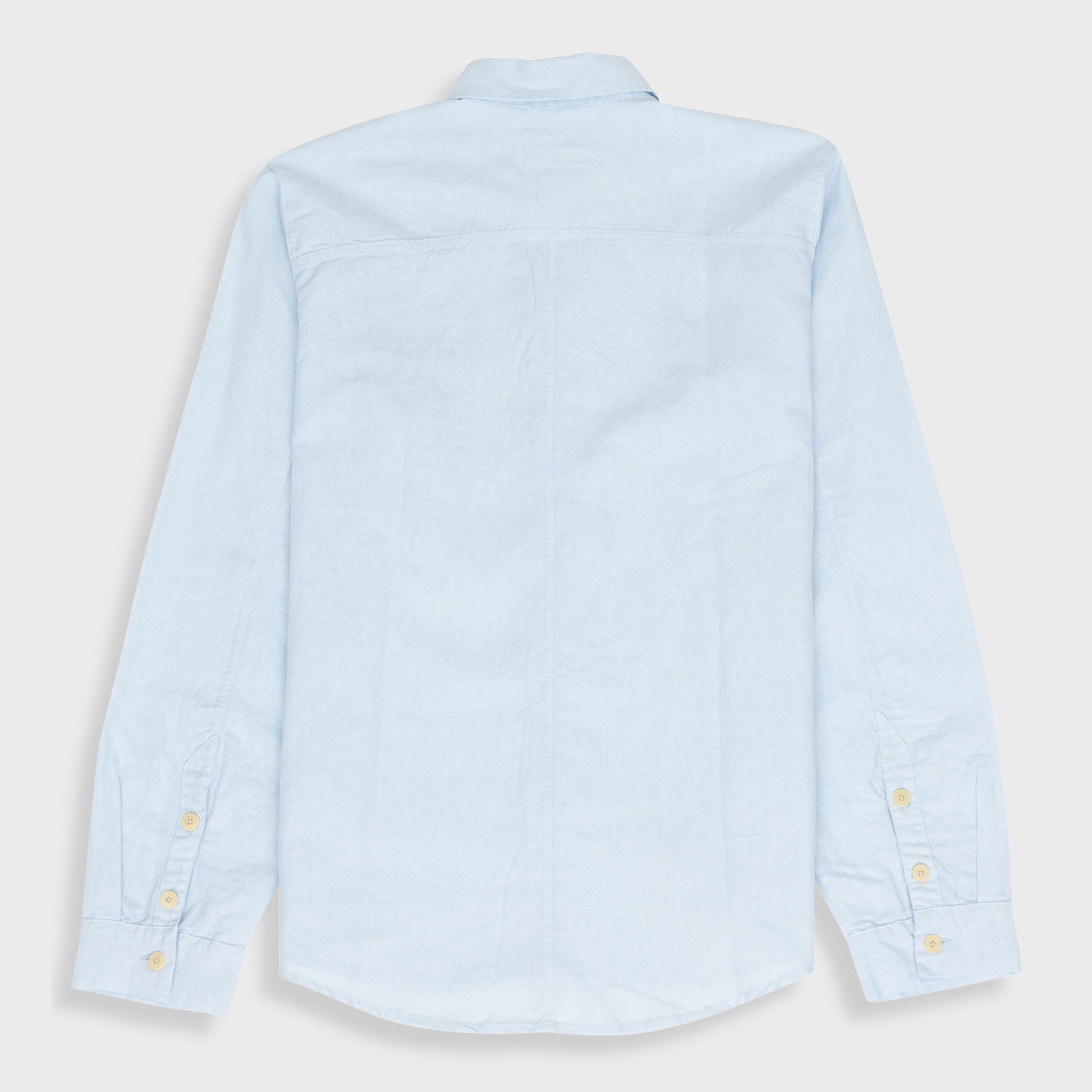 Contrast Pocket Shirt - Soft Blue