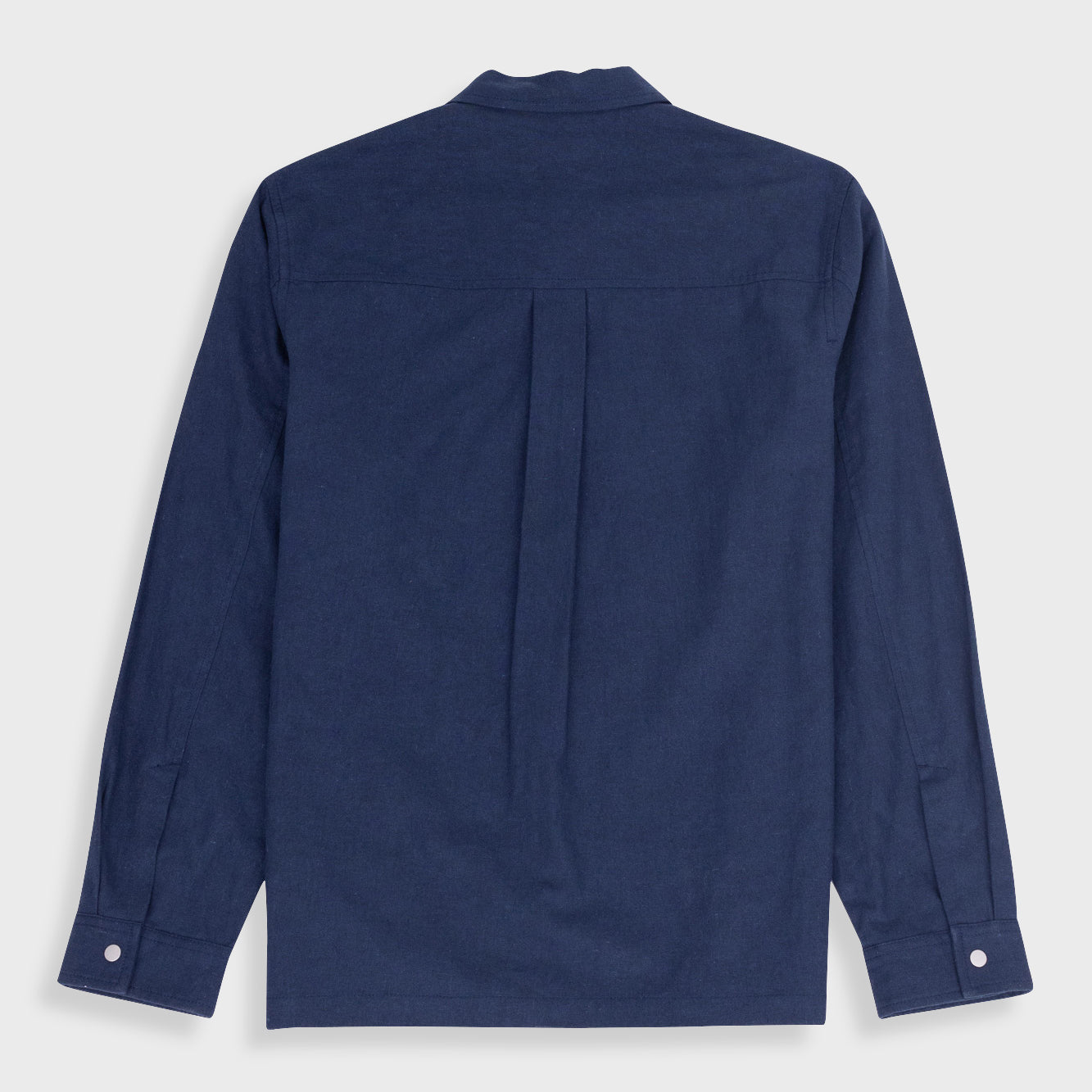 Anniversary Patch Overshirt - Navy Linen