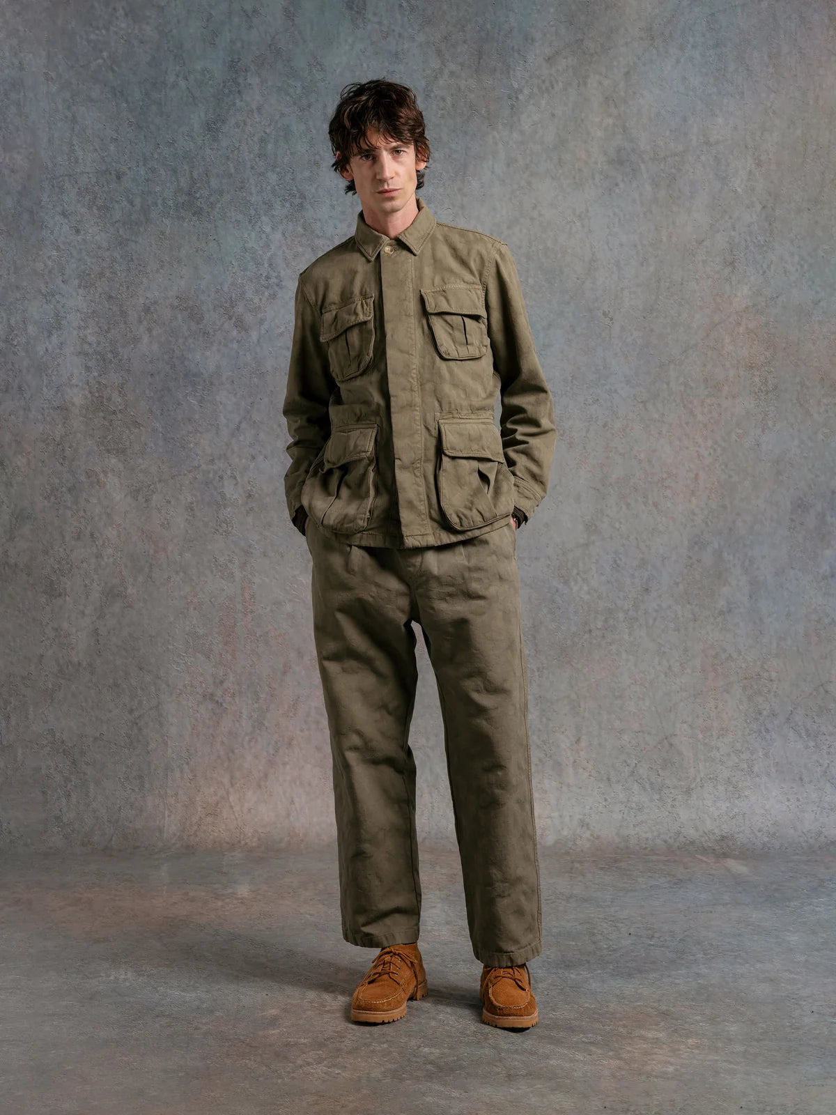 Doune Pant - Military Jacquard Ripstop