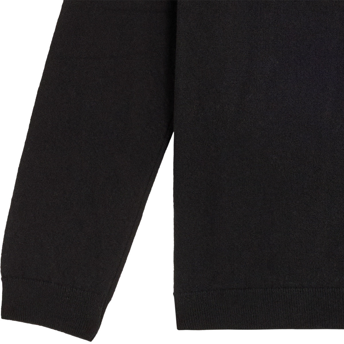 Austin Wool Polo - Black