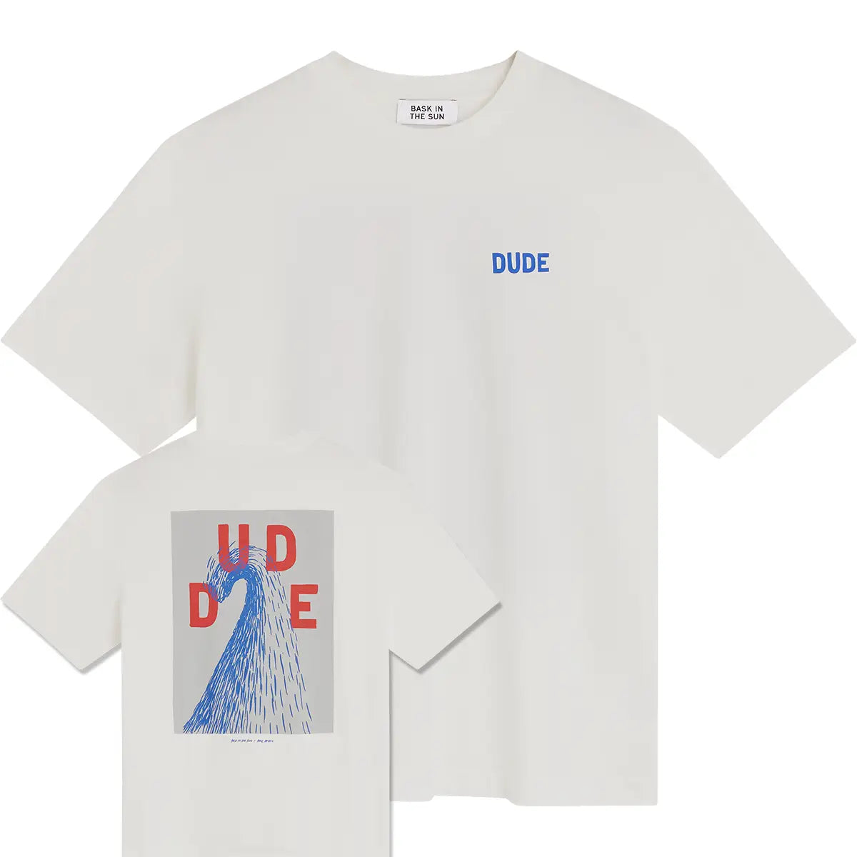 Dude Relaxed T-Shirt - Blue