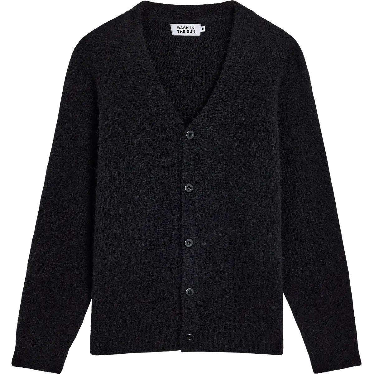 Urki Wool Cardigan - Carbon
