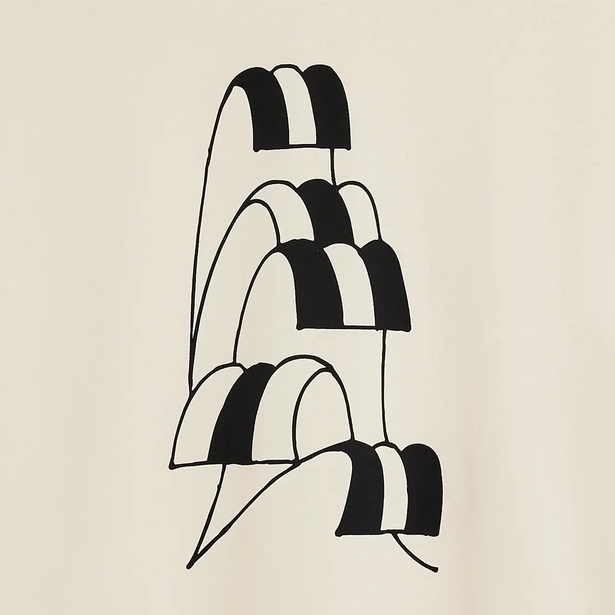Wave Tee - Ivory