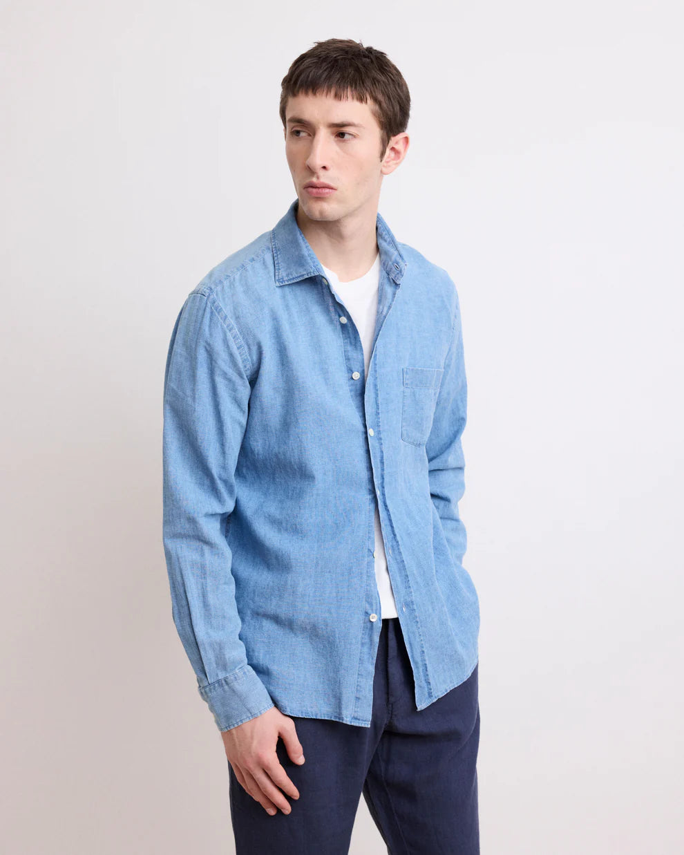 Paul Shirt 11028 - Light Indigo (#02)