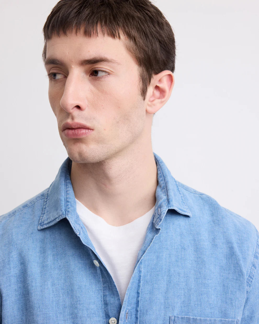 Paul Shirt 11028 - Light Indigo (#02)