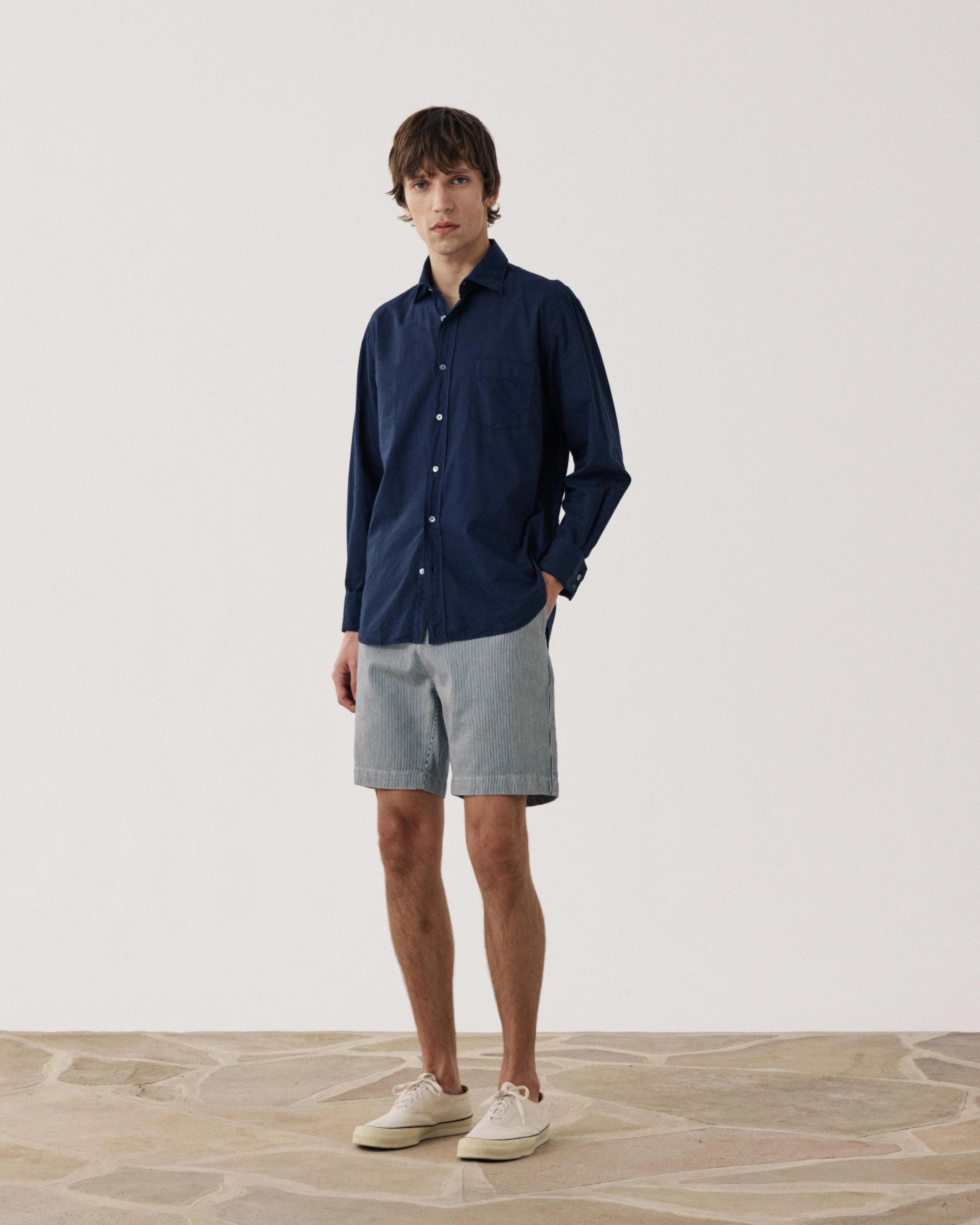 Paul Pat Shirt 1002 - Navy Blue (59)