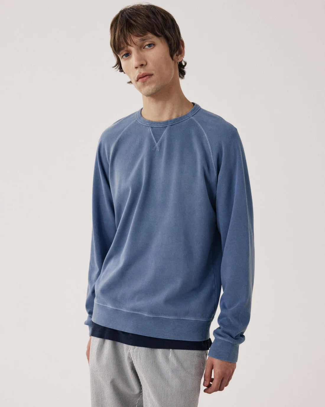 Light Fleece Sweat - Denim