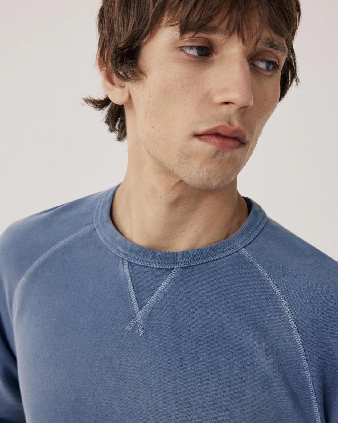 Light Fleece Sweat - Denim