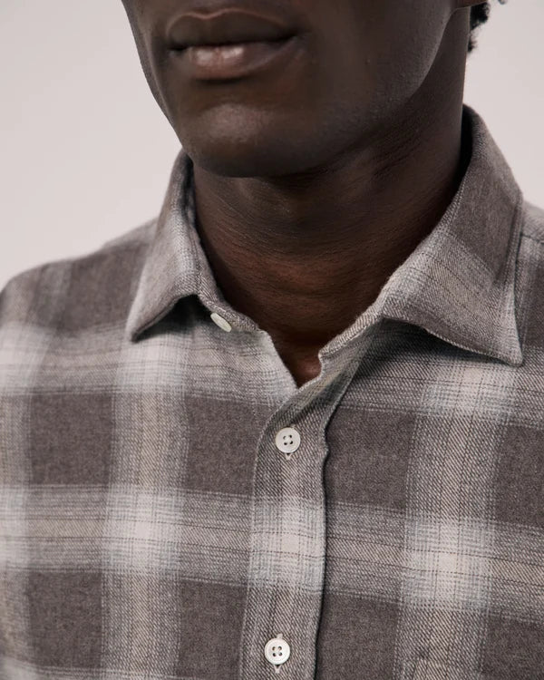 Paul Shirt 1026 - Brown Flannel (#02)