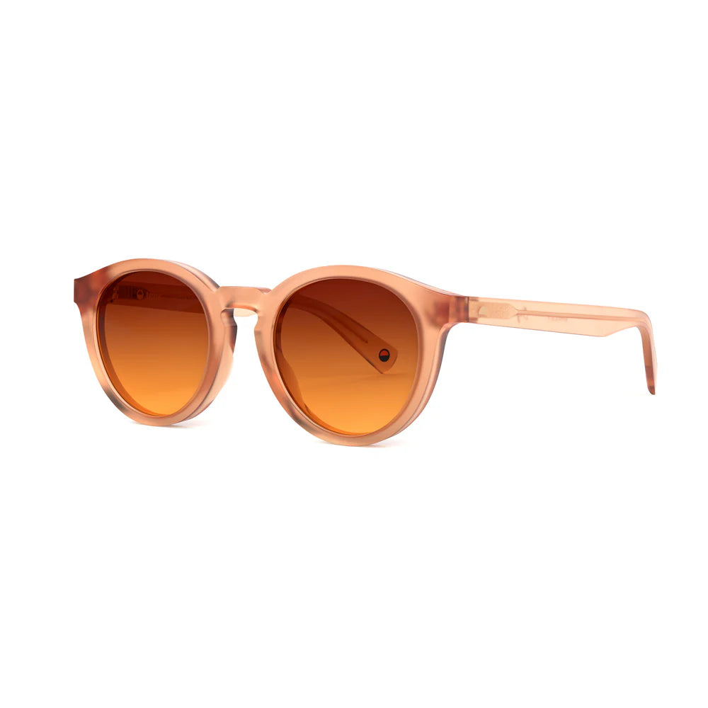 Bailey Matte Peach Sunglasses & Original Lens