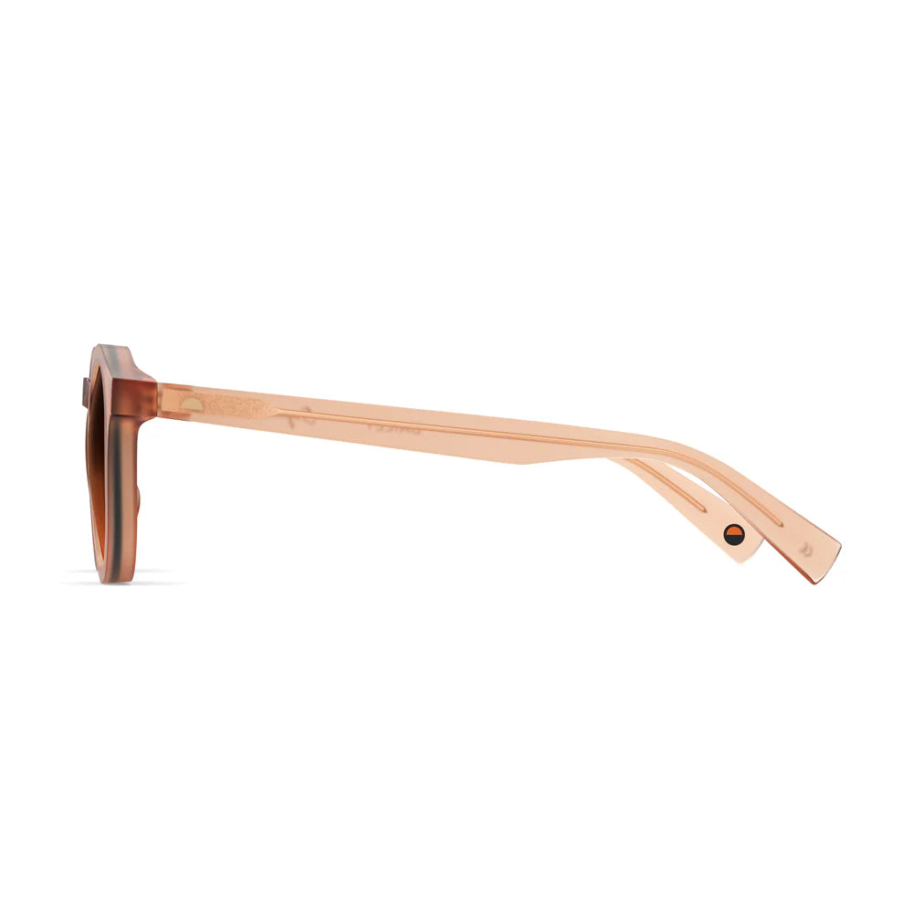 Bailey Matte Peach Sunglasses & Original Lens