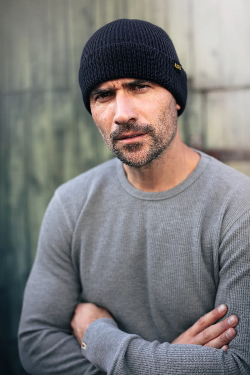 Atlantic Watch Cap Beanie - Navy