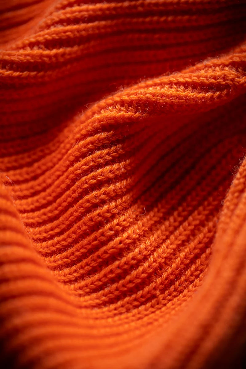Atlantic Watch Cap Beanie - Bright Orange