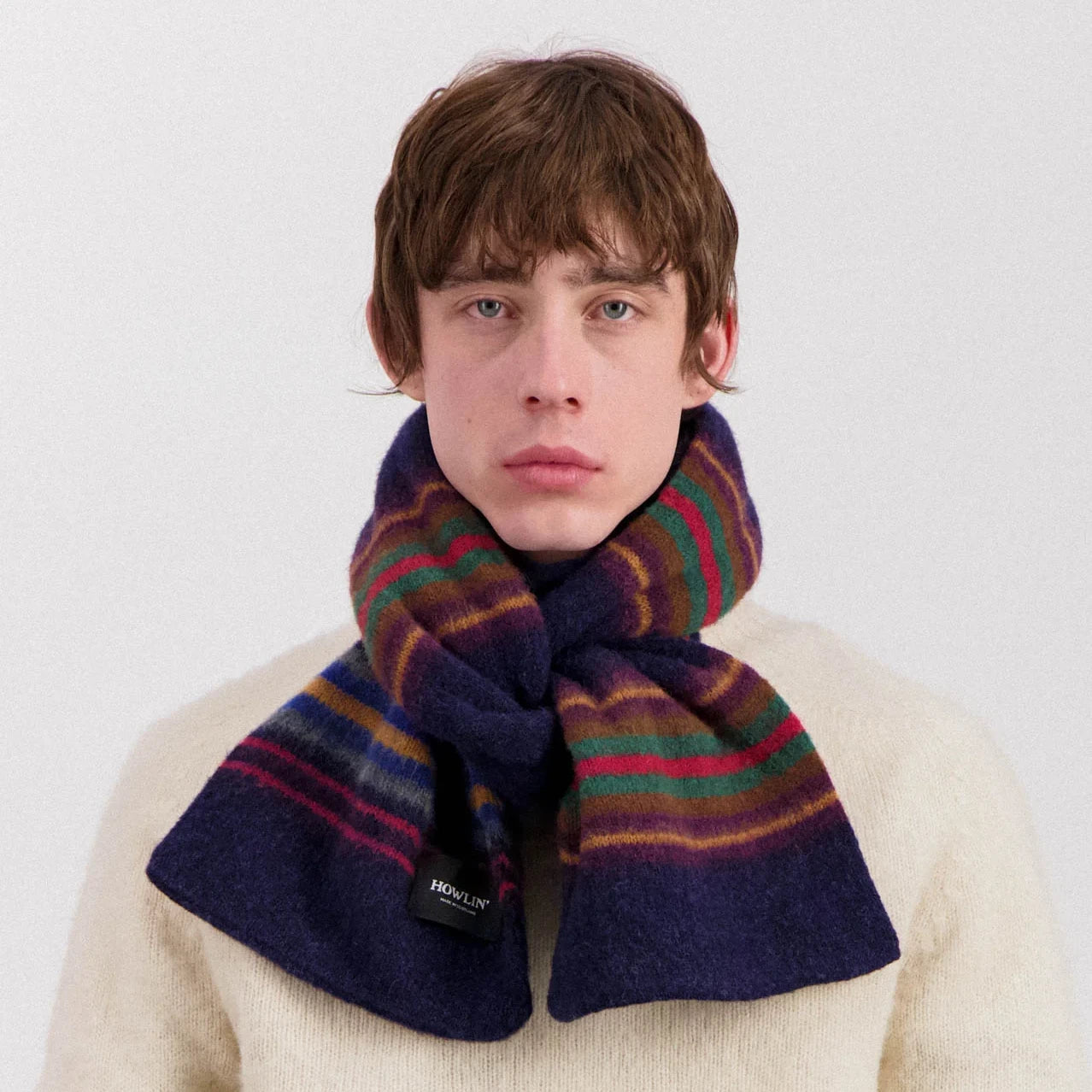 College Fun Scarf - Navy