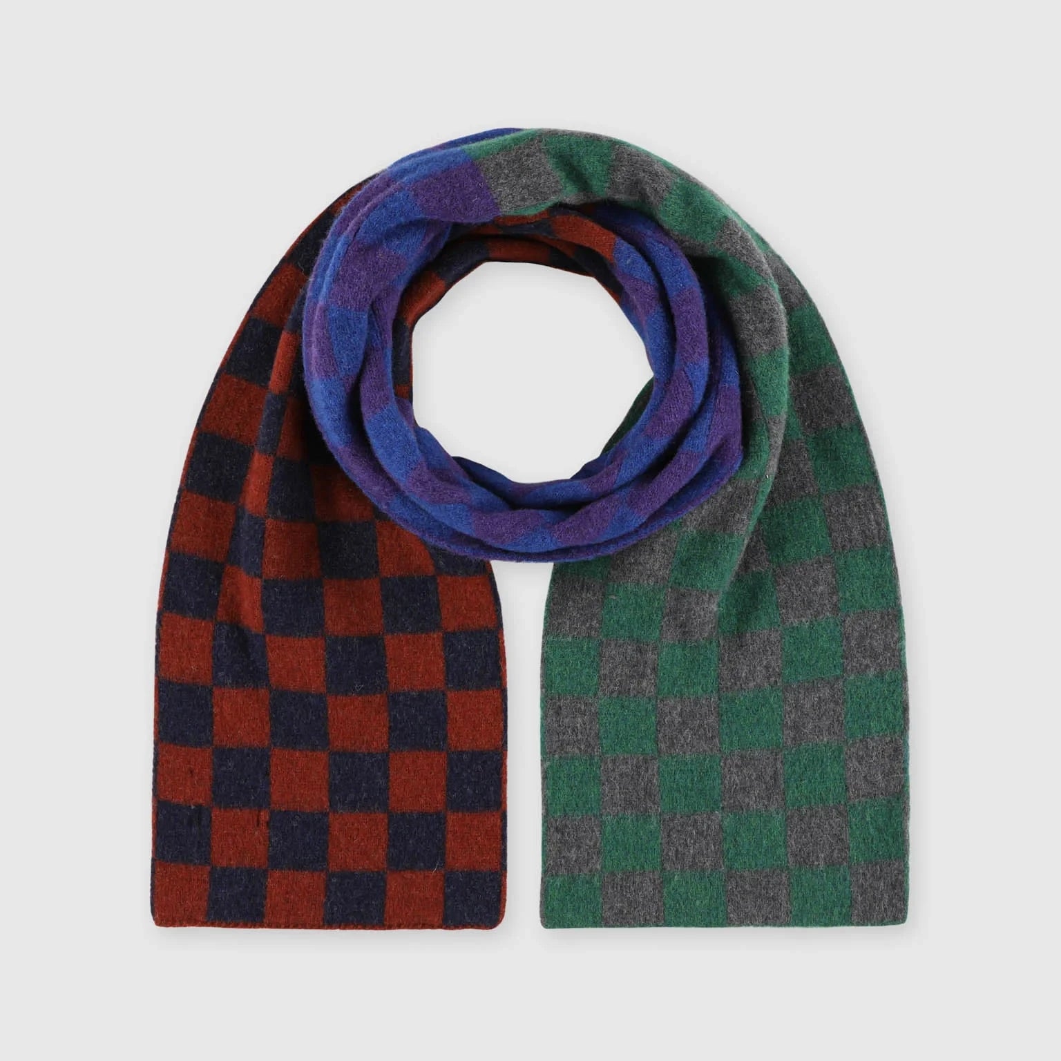 Cosmic Checkerboard Scarf - Nevermind