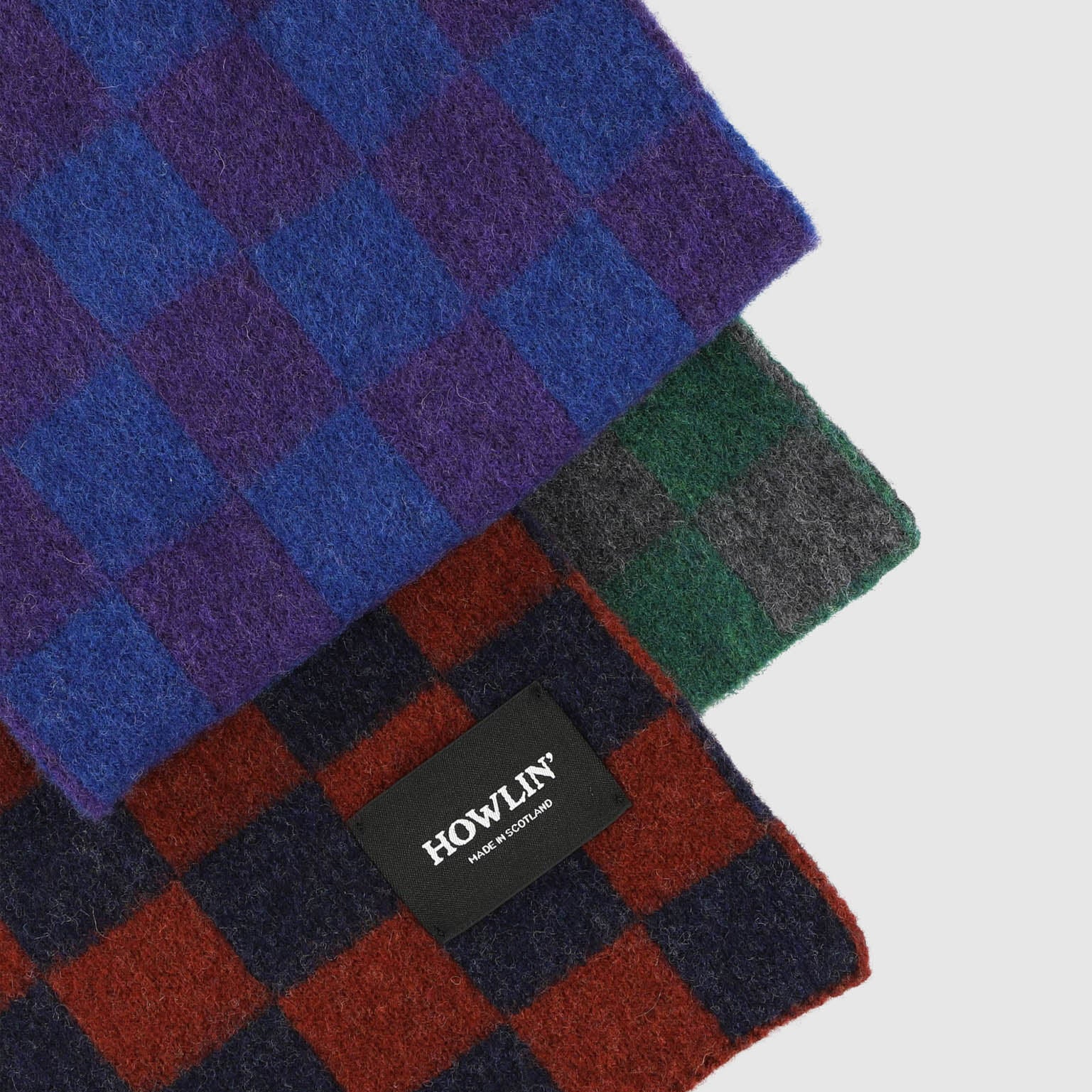 Cosmic Checkerboard Scarf - Nevermind