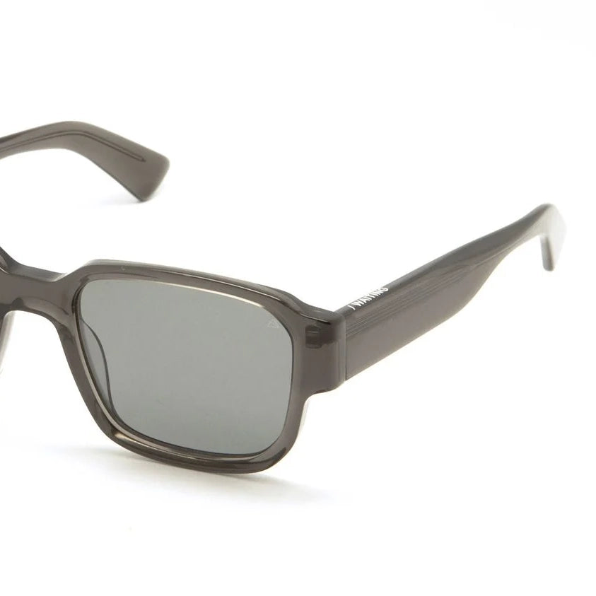 CED E13 Sunglasses - Smoked Crystal & Black Polarized Lens