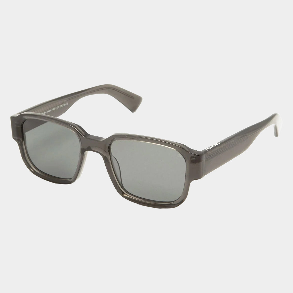 CED E13 Sunglasses - Smoked Crystal & Black Polarized Lens