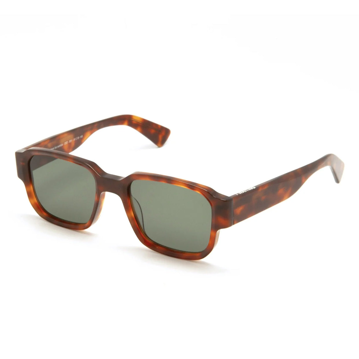 CED E81 Sunglasses - Tortoiseshell & Green Lens