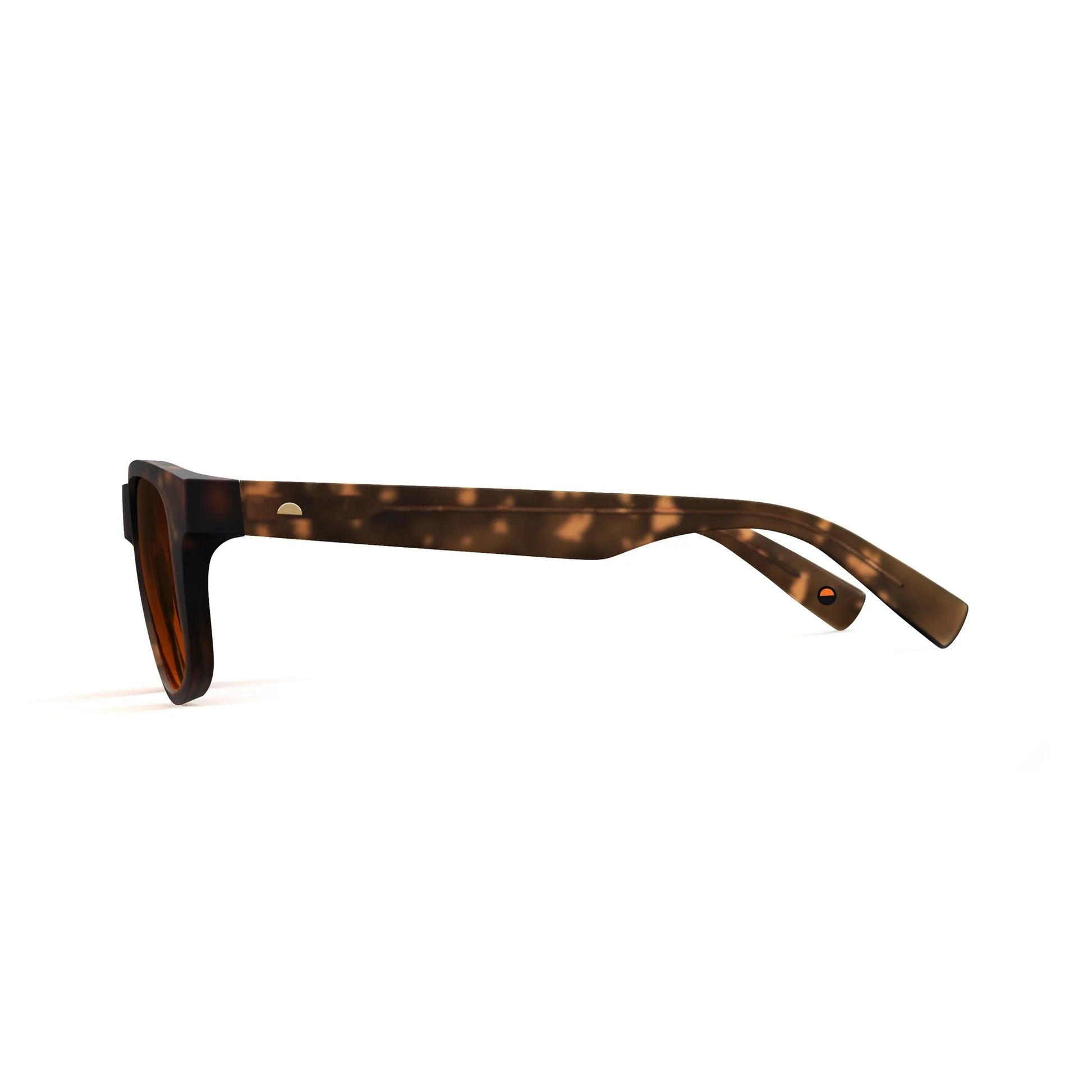 Classic New Matte Dark Tortoise Sunglasses & Polarised Lens