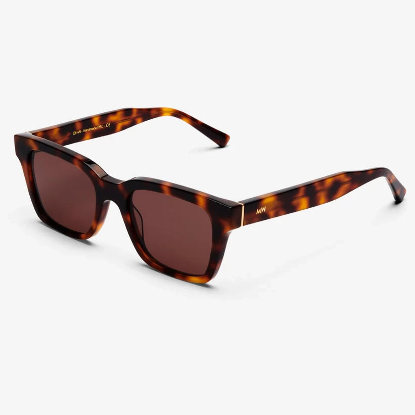 Dean Sunglasses - Tortoise & Brown Lens