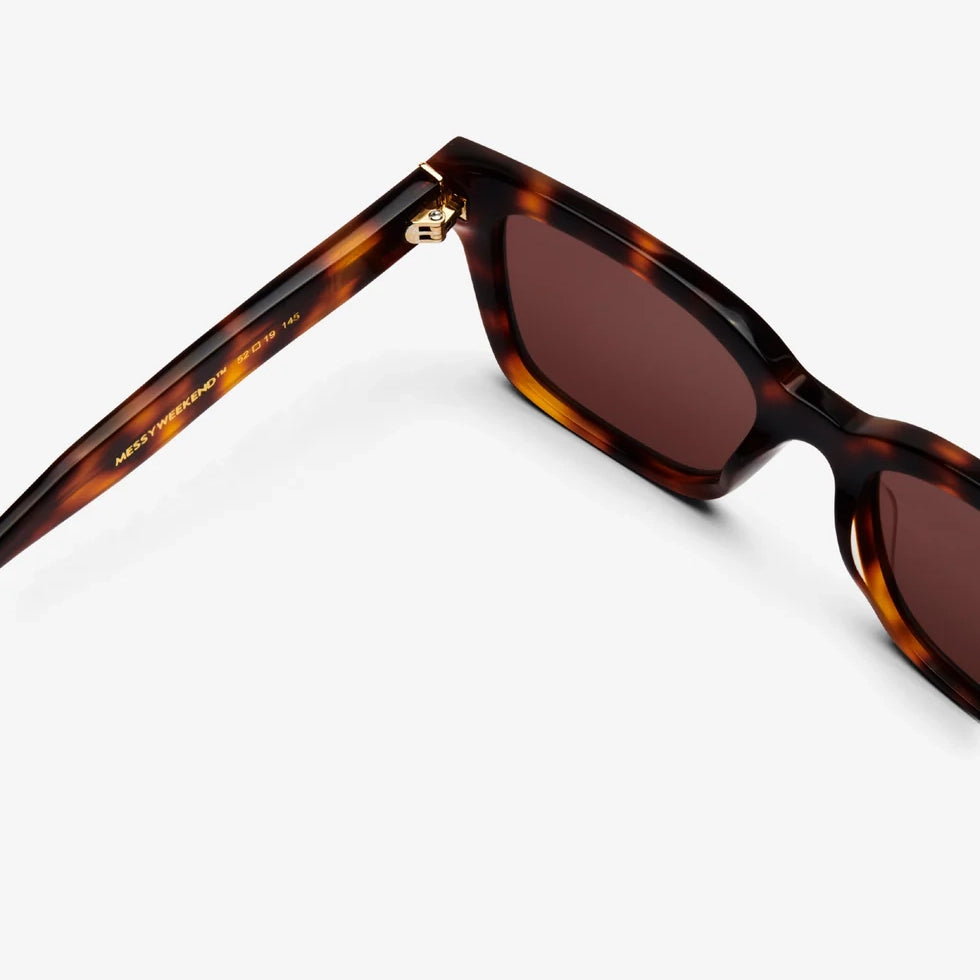Dean Sunglasses - Tortoise & Brown Lens