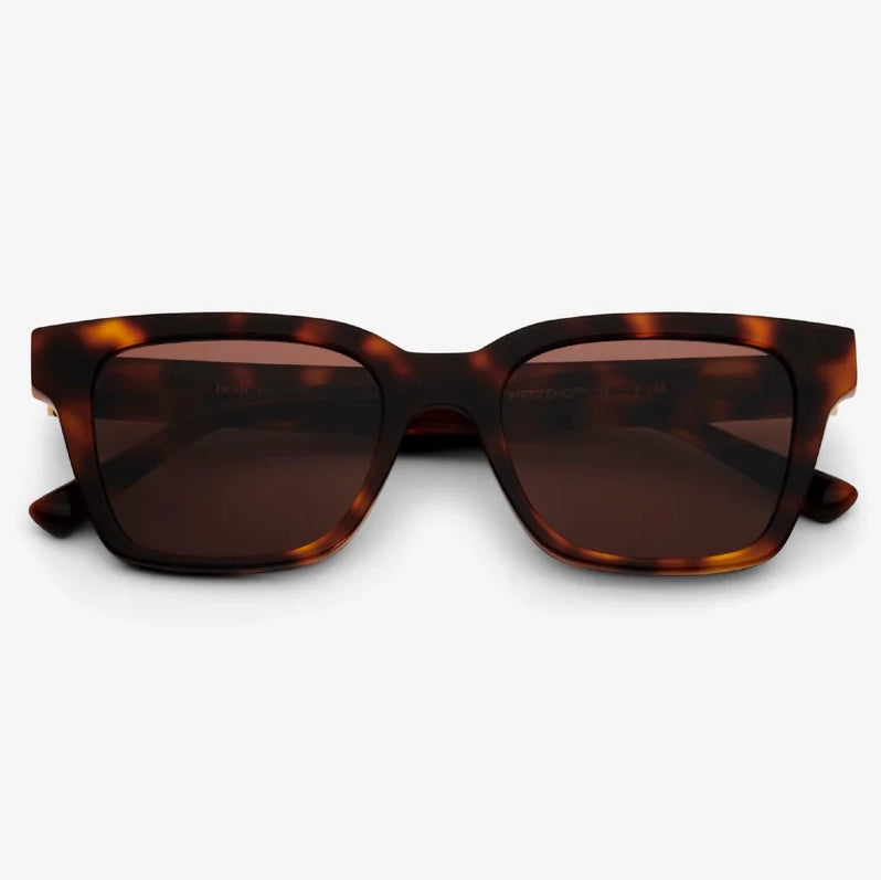 Dean Sunglasses - Tortoise & Brown Lens