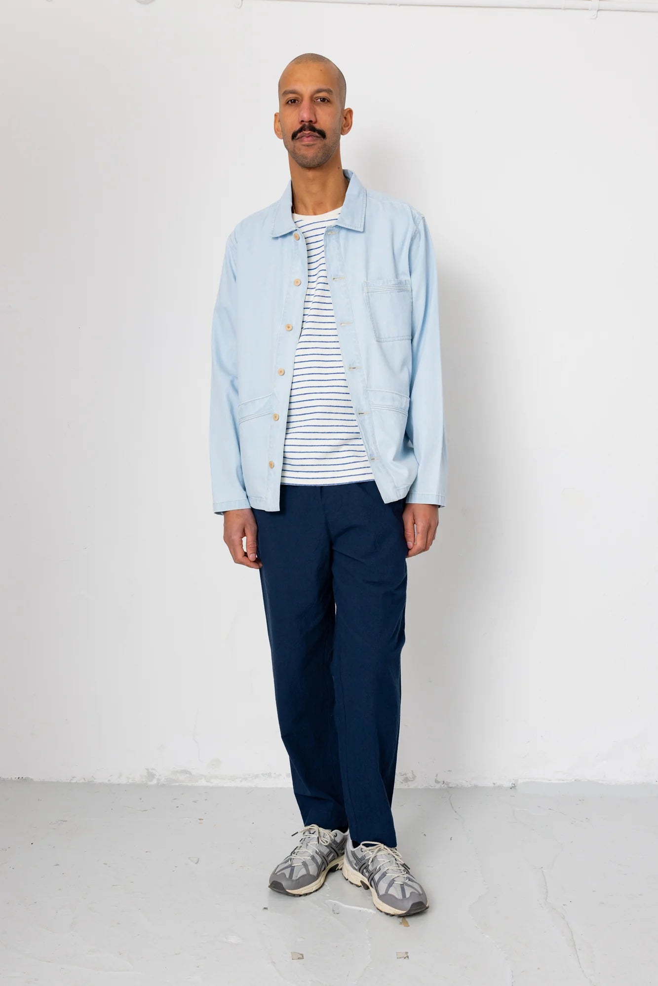 Assembly Pant - Dark Navy Crinkle