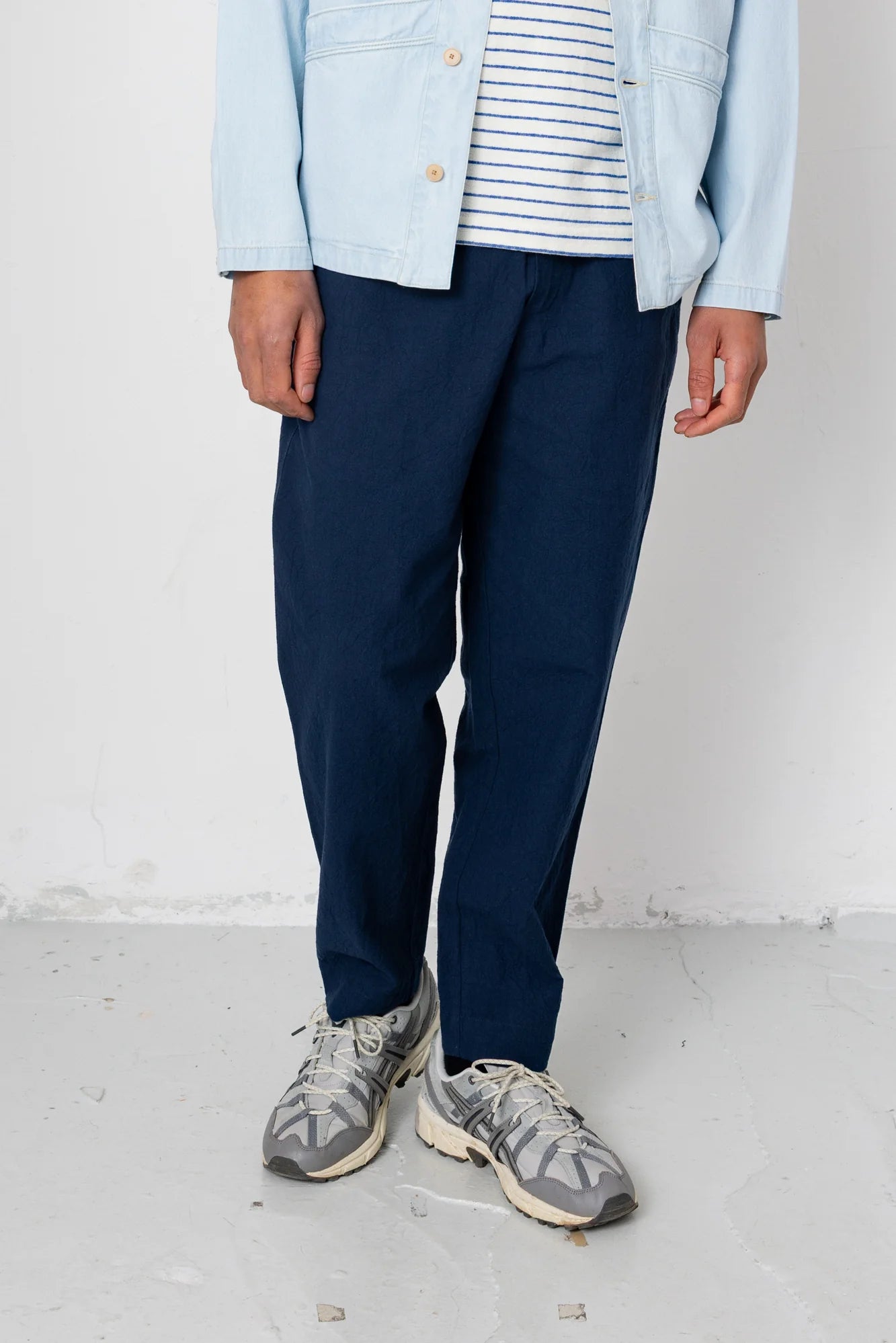 Assembly Pant - Dark Navy Crinkle