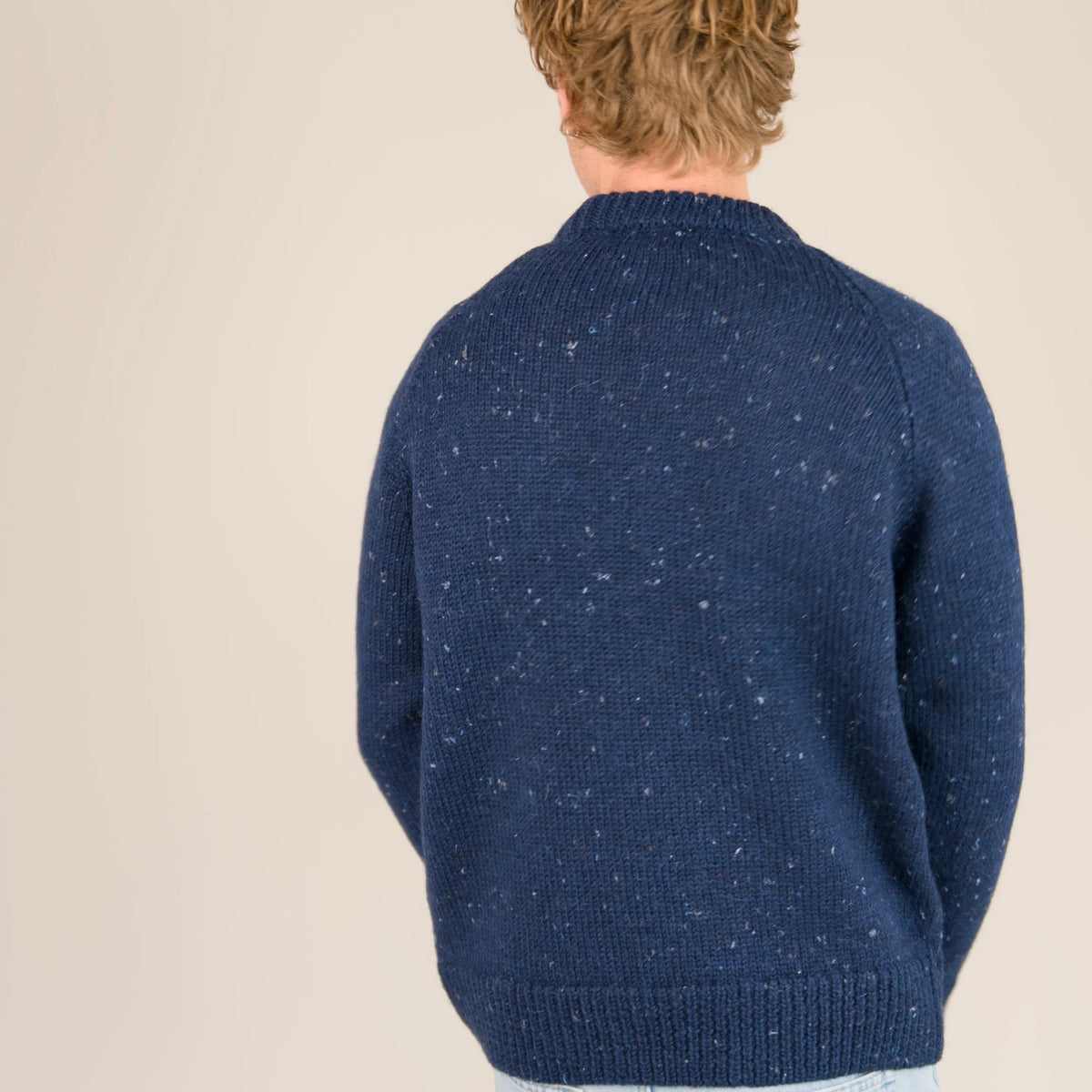 Raglan Nepp Knit - Blue John