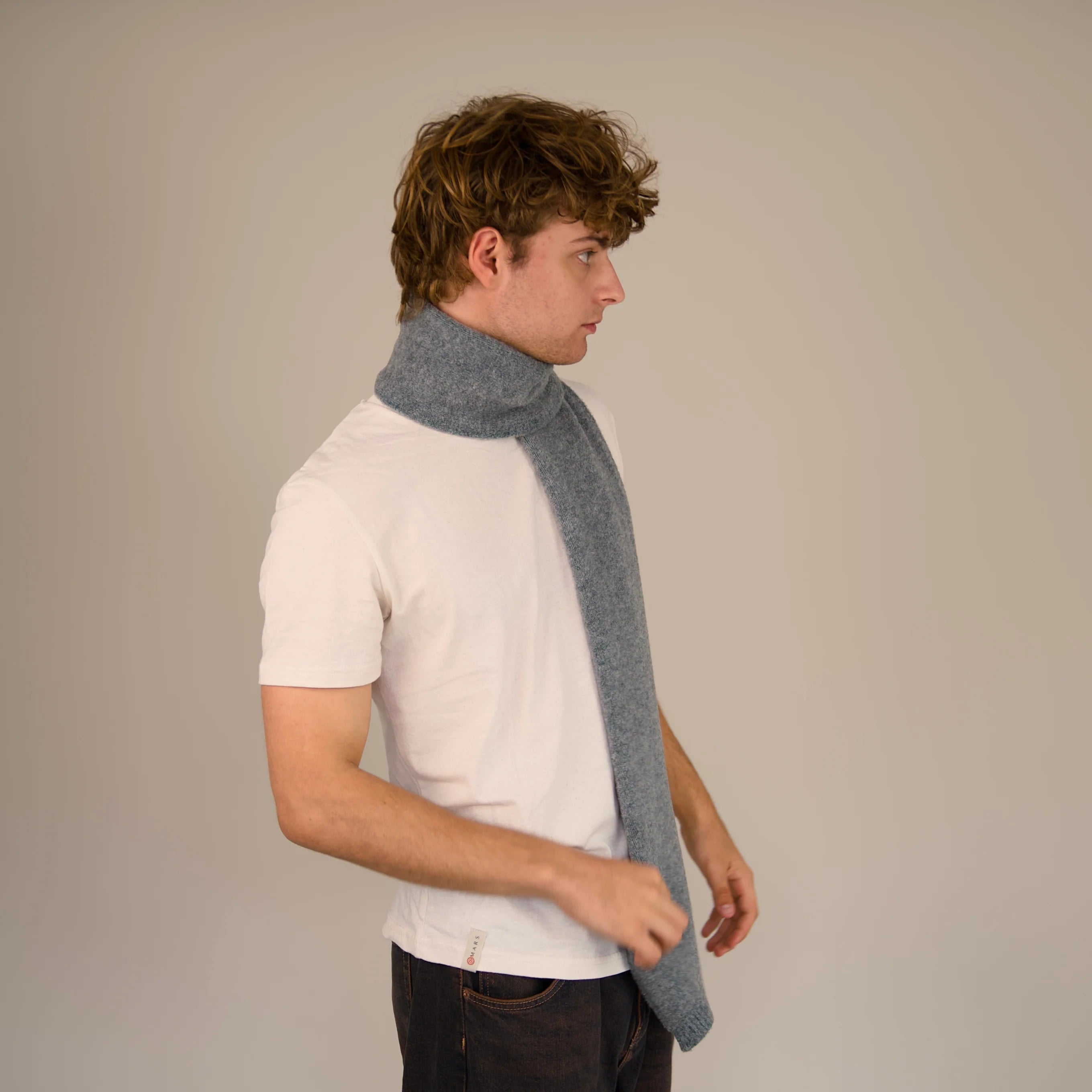 Piccadilly Scarf - Mid Grey