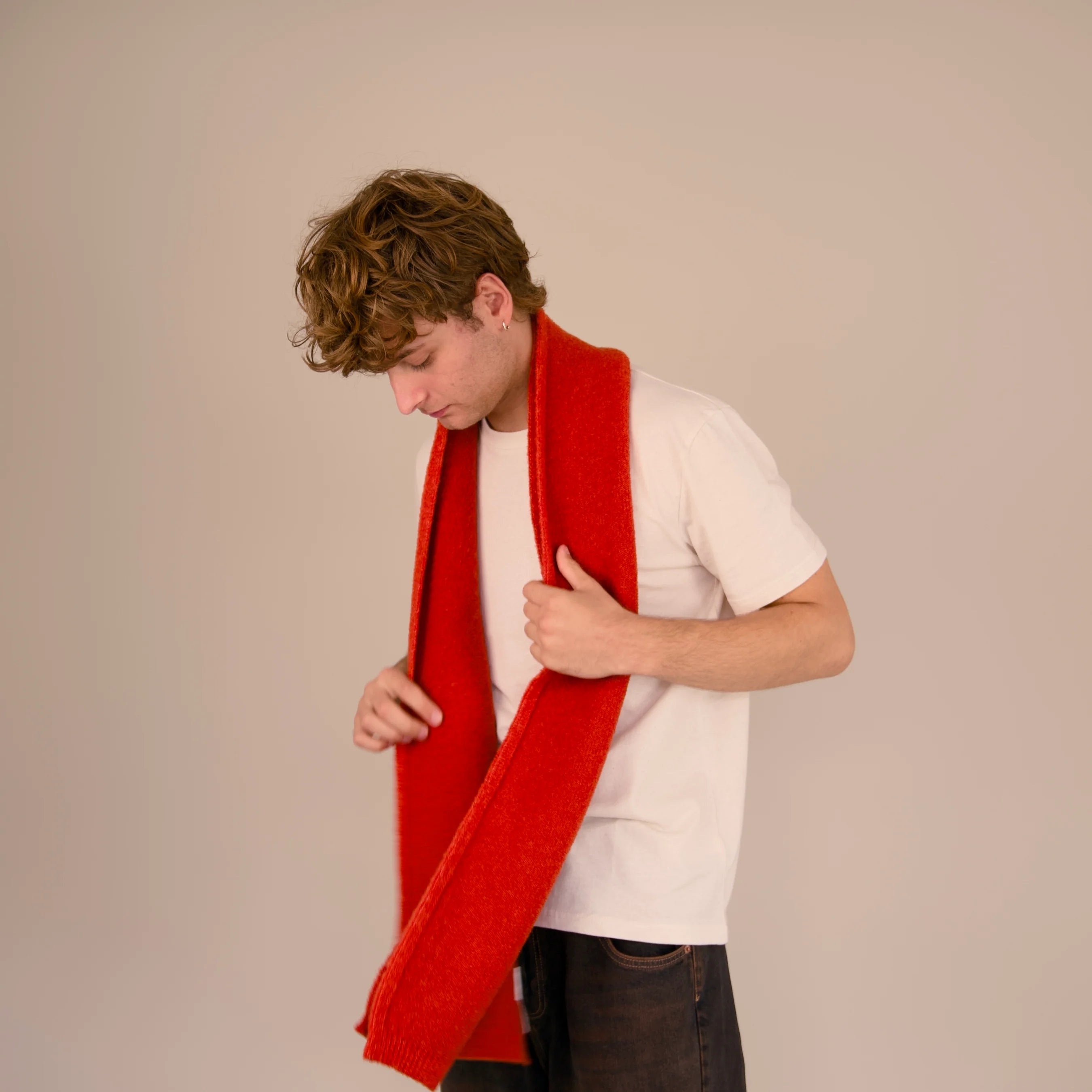 Piccadilly Scarf - Burnt Orange