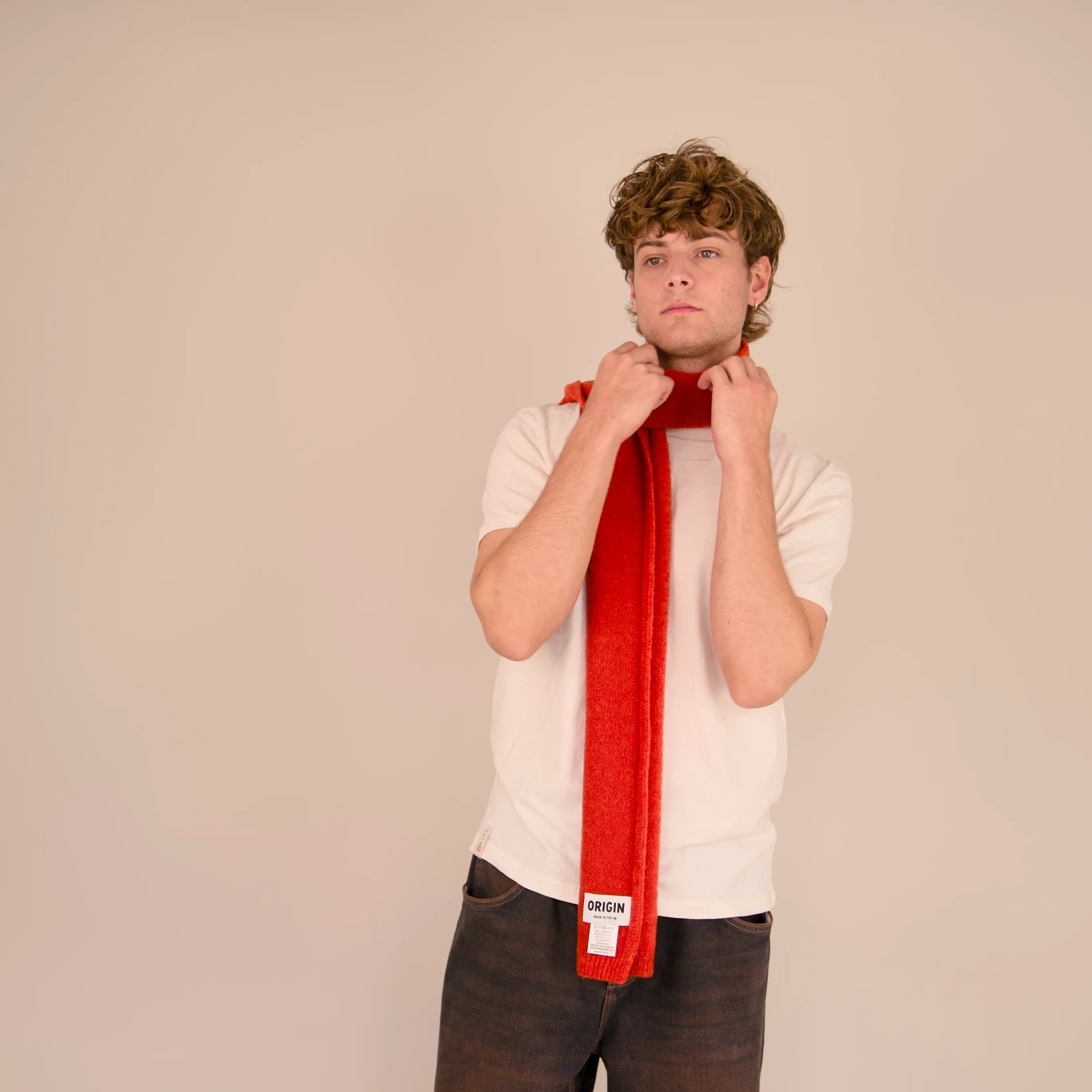 Piccadilly Scarf - Burnt Orange
