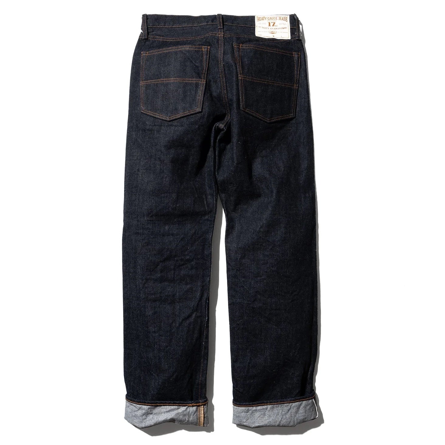 Heavy Gauge 17oz M1803 Straight Jeans - One Wash