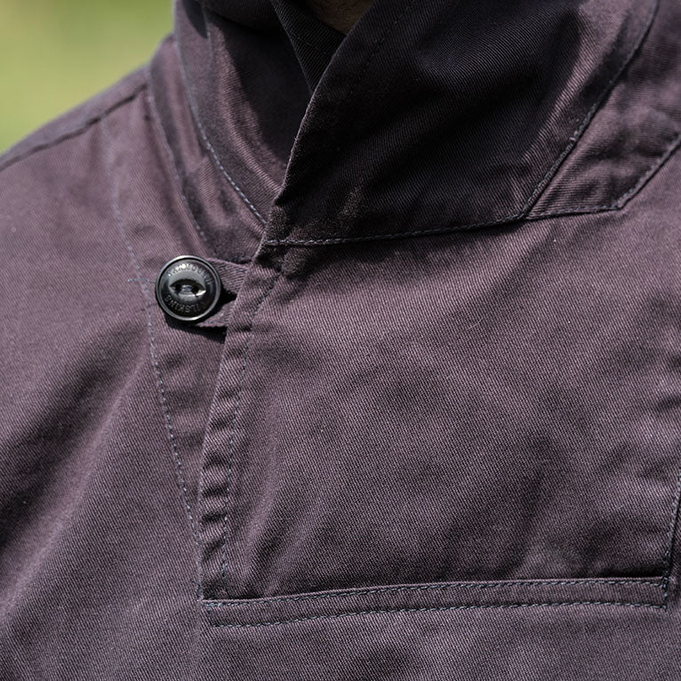 The Shawl Collar Smock - Indigo