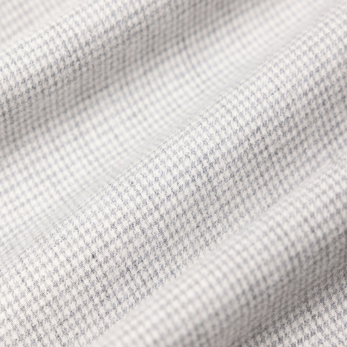Dirleton Shirt - Grey Houndstooth Shirting
