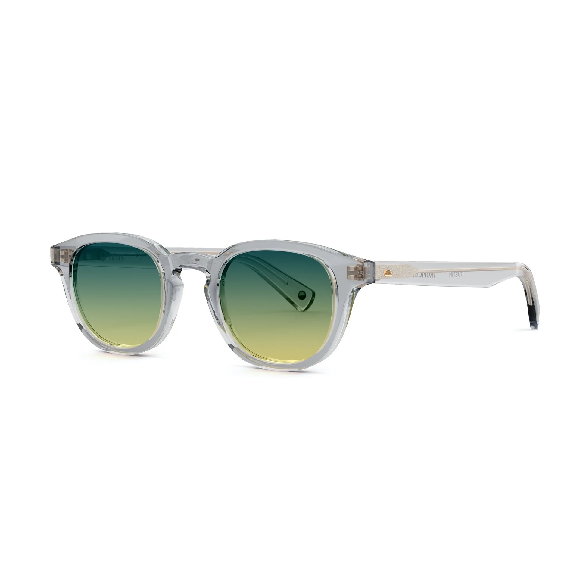 Dustin Grey Crystal Sunglasses & Tropic High Lens