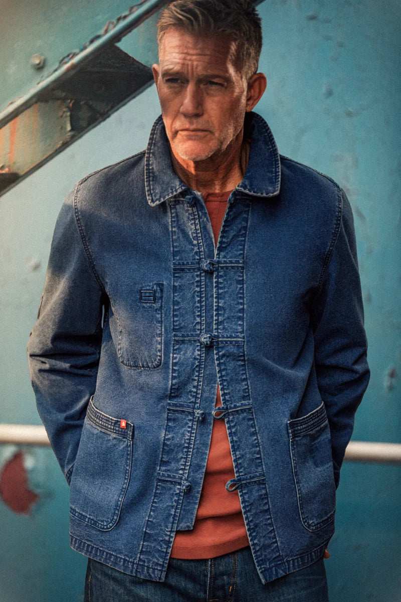 Artisan Workwear Chore Jacket - Indigo Blue