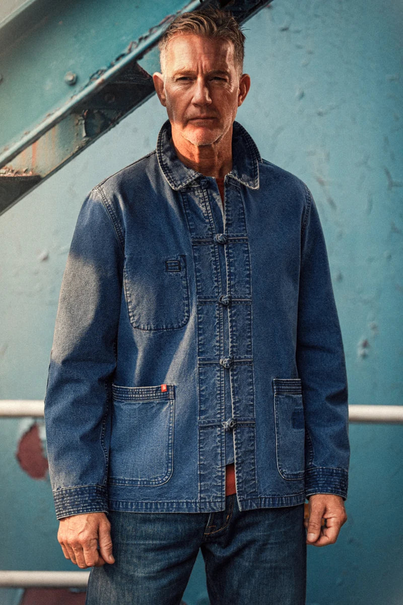 Artisan Workwear Chore Jacket - Indigo Blue