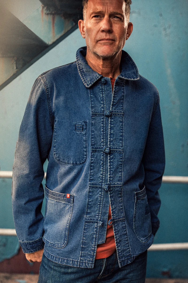 Artisan Workwear Chore Jacket - Indigo Blue