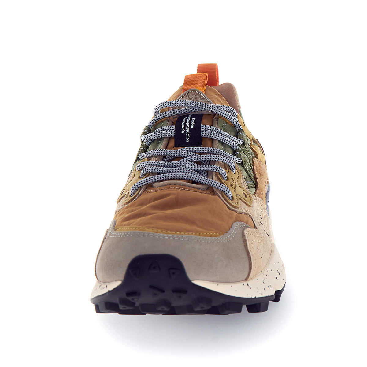 Yamano 3 Man Trainers - Grey/Light Brown/Beige