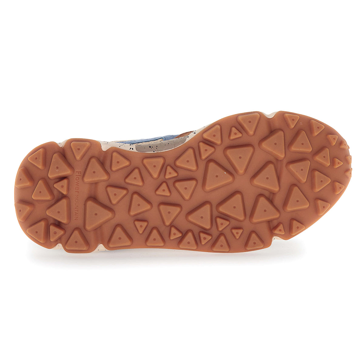 Yamano 3 Man Trainers - Brown/Deep Petrol/Light Blue
