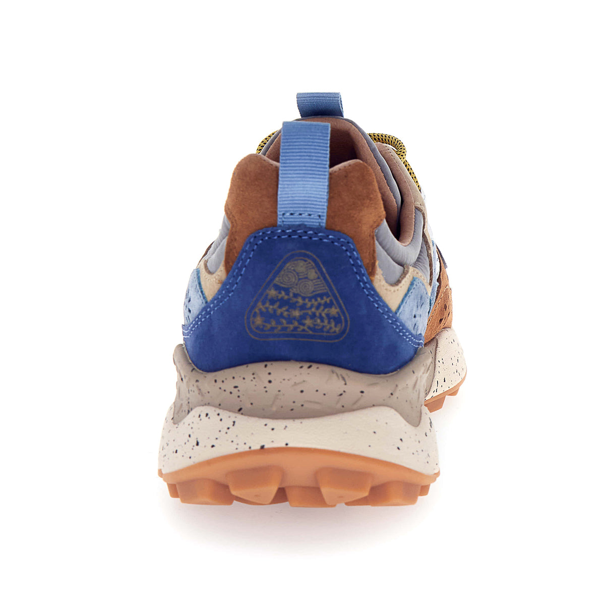 Yamano 3 Man Trainers - Brown/Deep Petrol/Light Blue