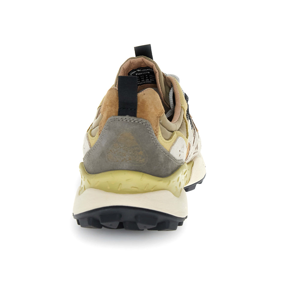 Yamano 3 Man Trainers - Mud/Taupe/Milk
