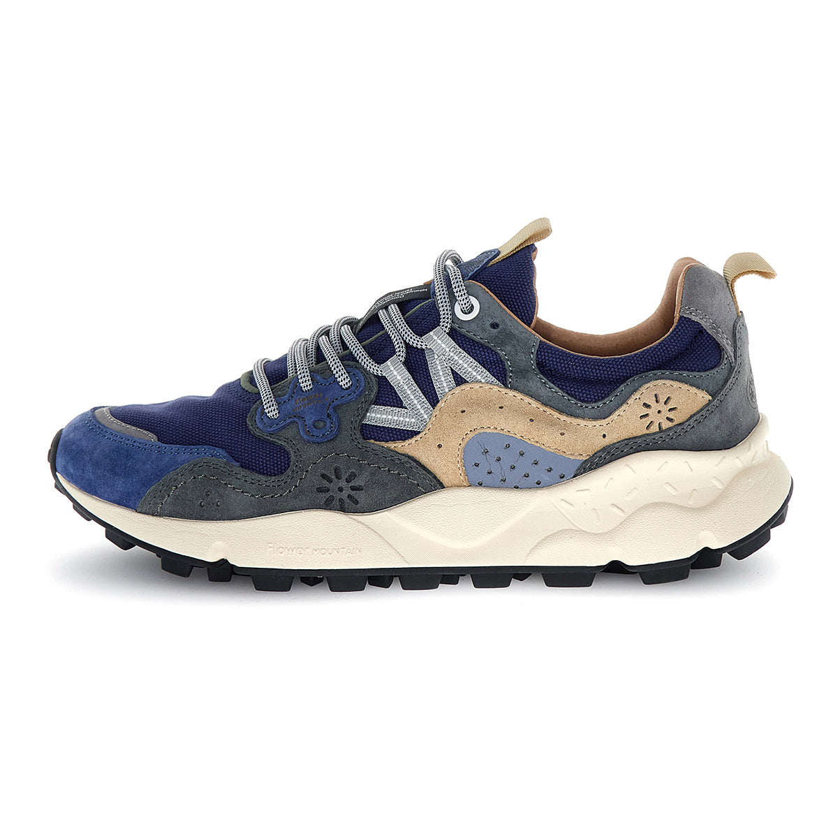 Yamano 3 Man Trainers - Navy/Anthracite